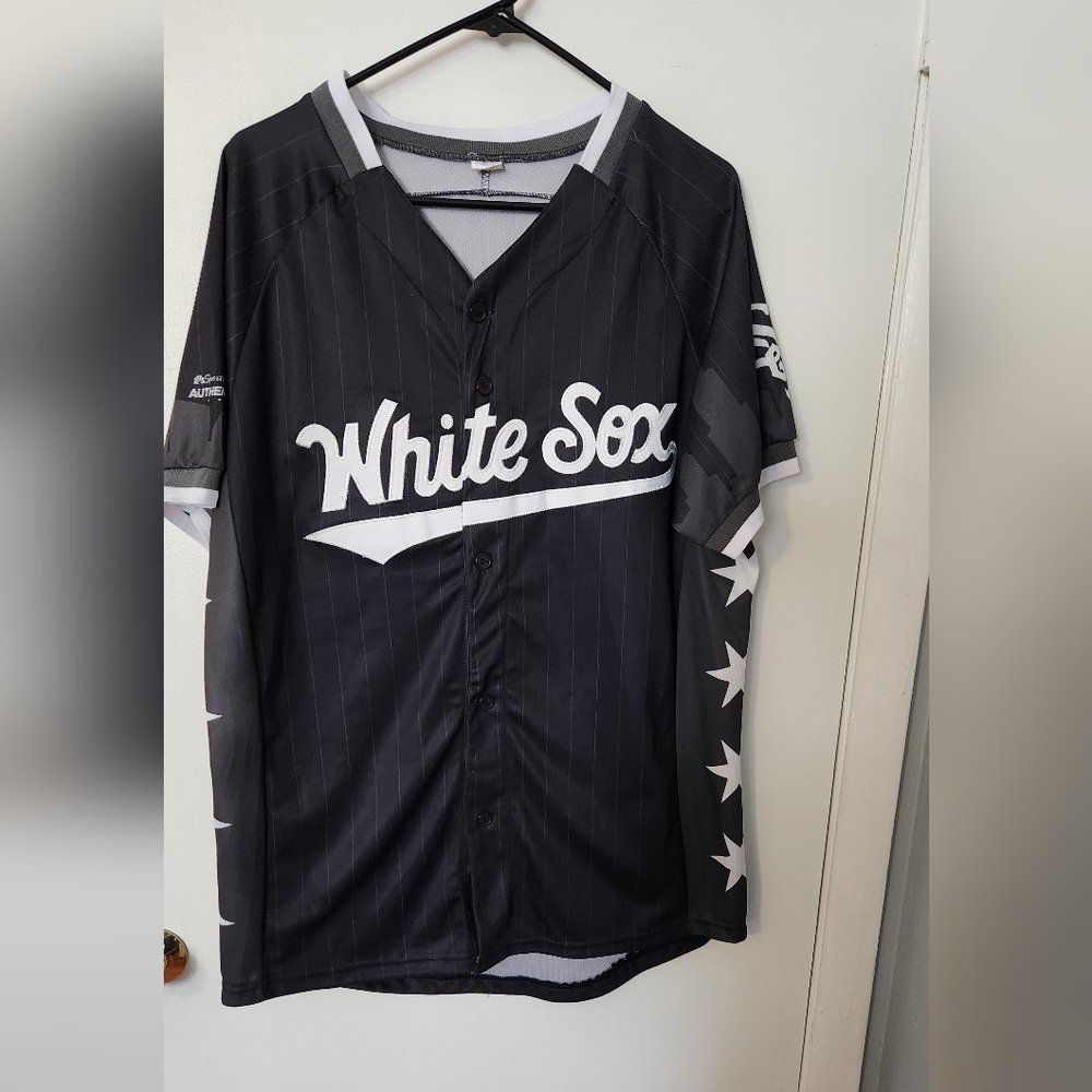White Sox Black Jersey Shirt